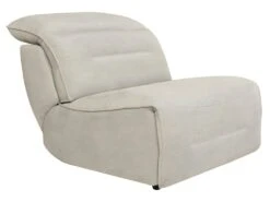 Chauffeuse Fixe Pour Modulable En Tissu SYMPOSION - Gris Chiné -Fauteuil Boutique canape 414235