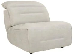 Chauffeuse Fixe Pour Modulable En Tissu SYMPOSION - Gris Chiné