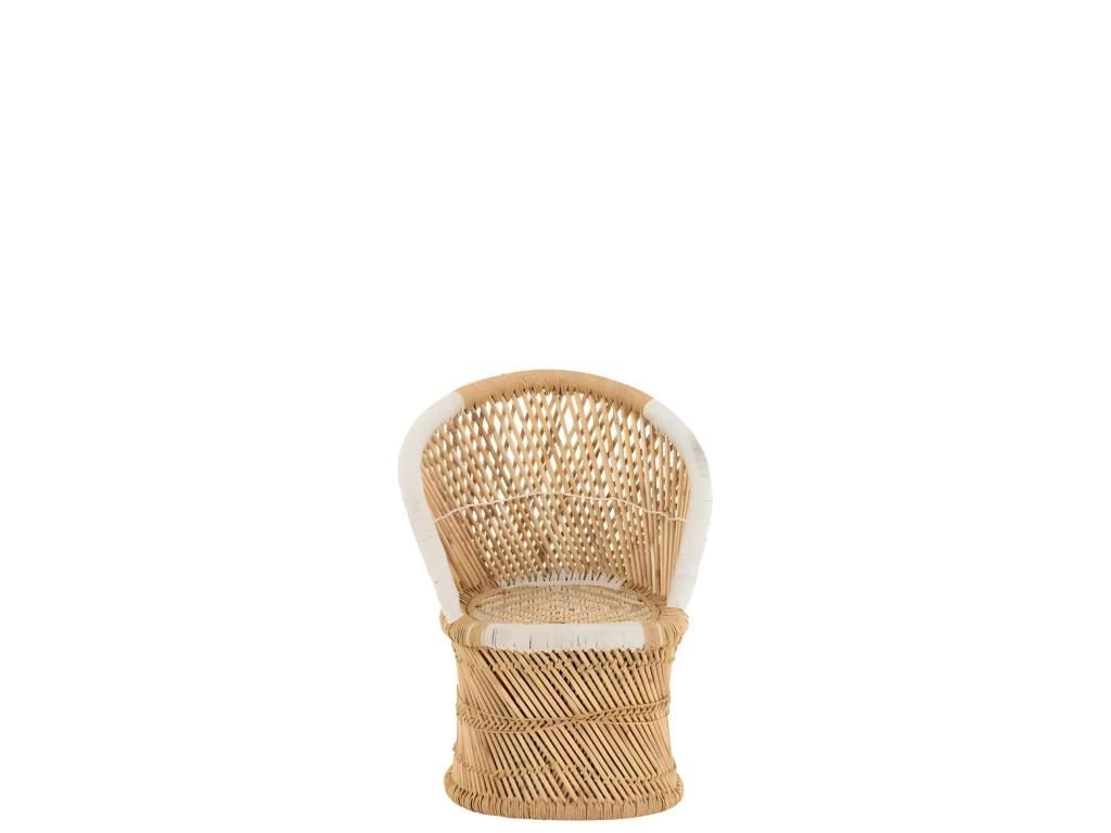 Fauteuil Enfant En Bambou "Smocla" 78cm Naturel 2 Fauteuil Enfant En Bambou "Smocla" 78cm Naturel – Image 2
