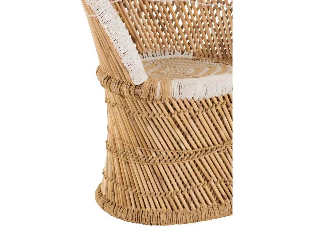 Fauteuil Enfant En Bambou "Smocla" 78cm Naturel 5 Fauteuil Enfant En Bambou "Smocla" 78cm Naturel – Image 5