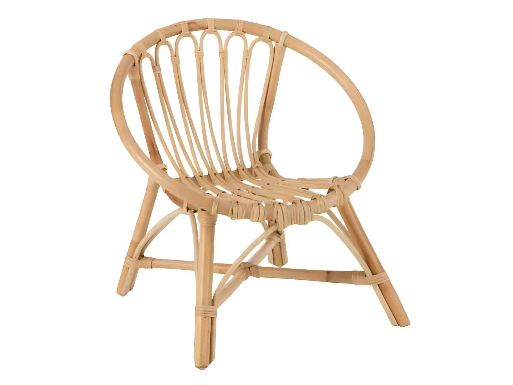 Chaise Enfant En Rotin "Ellen" 52cm Naturel 1 Chaise Enfant En Rotin "Ellen" 52cm Naturel