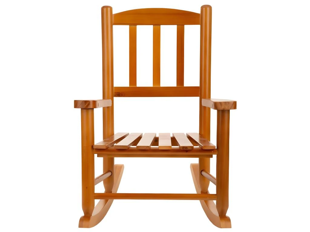 Chaise à Bascule Pour Enfants En Bois De Peuplier Miel 3 Chaise à Bascule Pour Enfants En Bois De Peuplier Miel – Image 3