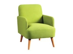 Fauteuil Vert Style Scandinave - BODO