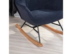 Fauteuil à Bascule Allaitement Scandinave Chaise Loisir Et Repos En Tissu Avec Pieds En E' Bois Métal Pour Salon, Chambre, Le Balcon 14 Fauteuil à Bascule Allaitement Scandinave Chaise Loisir Et Repos En Tissu Avec Pieds En E' Bois Métal Pour Salon, Chambre, Le Balcon -Fauteuil Boutique fauteuil 11510085