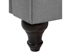 Fauteuil En Tissu Gris Clair CHESTERFIELD Big -Fauteuil Boutique fauteuil 11710015