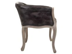 Fauteuil Rembourré En Bois 61x61x71 Cm -Fauteuil Boutique fauteuil 12343743