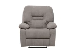 Fauteuil Inclinable En Tissu Beige Taupe BERGEN -Fauteuil Boutique fauteuil 12871049
