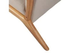 MARK - Fauteuil Scandinave Tissu Naturel -Fauteuil Boutique fauteuil 13272287