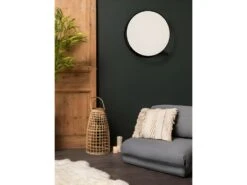 Nalo - Chauffeuse Convertible 1 Place En Tissu - Couleur - Gris Nuage -Fauteuil Boutique fauteuil 13288413