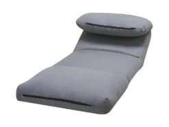 Nalo - Chauffeuse Convertible 1 Place En Tissu - Couleur - Gris Nuage -Fauteuil Boutique fauteuil 13288423