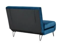 Joe Harper - Fauteuil Convertible En Velours - Couleur - Bleu Foncé 15 Joe Harper - Fauteuil Convertible En Velours - Couleur - Bleu Foncé -Fauteuil Boutique fauteuil 13288491