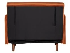 Belushi - Fauteuil Convertible En Velours - Couleur - Rouille -Fauteuil Boutique fauteuil 13390579