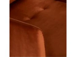 Belushi - Fauteuil Convertible En Velours - Couleur - Rouille -Fauteuil Boutique fauteuil 13390589