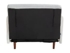 Belushi - Fauteuil Convertible En Tissu Bouclette - Couleur - Ecru -Fauteuil Boutique fauteuil 13390615