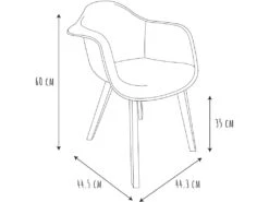 Fauteuil Scandinave Pour Enfant Imitation Fourrure -Fauteuil Boutique fauteuil 13452731