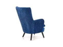 Fauteuil Rembourré En Velours 70 X 78 X 100 Cm - Bleu Foncé -Fauteuil Boutique fauteuil 14700841