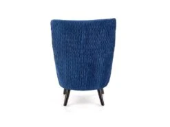 Fauteuil Rembourré En Velours 70 X 78 X 100 Cm - Bleu Foncé -Fauteuil Boutique fauteuil 14700843