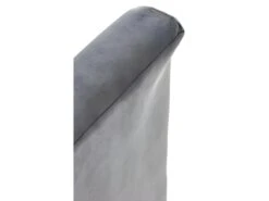 Fauteuil En Velours 66 X 58 X 41 Cm - Gris Foncé/Naturel -Fauteuil Boutique fauteuil 14700925