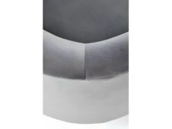 Fauteuil En Velours 66 X 58 X 41 Cm - Gris Foncé/Naturel -Fauteuil Boutique fauteuil 14700931