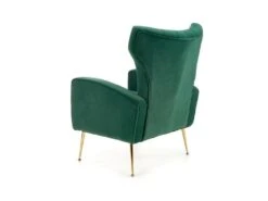 Fauteuil Rembourré En Velours 73 X 70 X 94 Cm - Vert -Fauteuil Boutique fauteuil 14700955