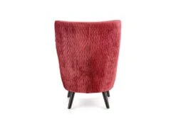 Fauteuil Rembourré En Velours 70 X 78 X 100 Cm - Rouge Foncé -Fauteuil Boutique fauteuil 14701583