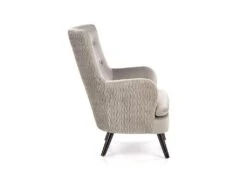 Fauteuil Rembourré En Velours 70 X 78 X 100 Cm - Gris -Fauteuil Boutique fauteuil 14702041