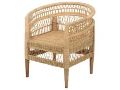Fauteuil Medan En Rotin Naturel