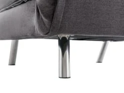 Fauteuil Convertible En Tissu Anthracite URIBIA -Fauteuil Boutique fauteuil 15882191