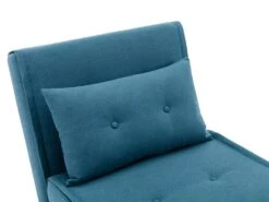 Fauteuil Convertible En Tissu Bleu URIBIA -Fauteuil Boutique fauteuil 15886331