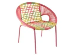 Fauteuil Enfant Multicolore En Polyrésine