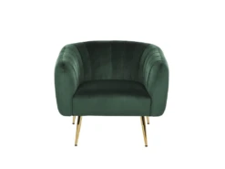 Fauteuil Club En Velours Vert LACONIA 10 Fauteuil Club En Velours Vert LACONIA -Fauteuil Boutique fauteuil 16192533