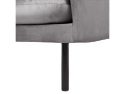 Fauteuil En Velours Gris VINTERBRO -Fauteuil Boutique fauteuil 16214869