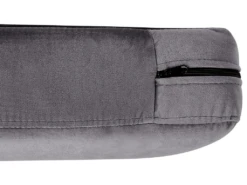 Fauteuil En Velours Gris VIETAS 16 Fauteuil En Velours Gris VIETAS -Fauteuil Boutique fauteuil 16215651