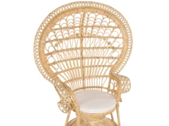 Fauteuil En Rotin Clair EMMANUELLE -Fauteuil Boutique fauteuil 16215949