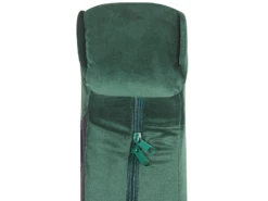 Fauteuil Bergère En Velours Vert Avec Repose-pieds Assorti SANDSET -Fauteuil Boutique fauteuil 16216349