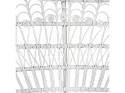 Fauteuil En Rotin Blanc EMMANUELLE -Fauteuil Boutique fauteuil 16216801