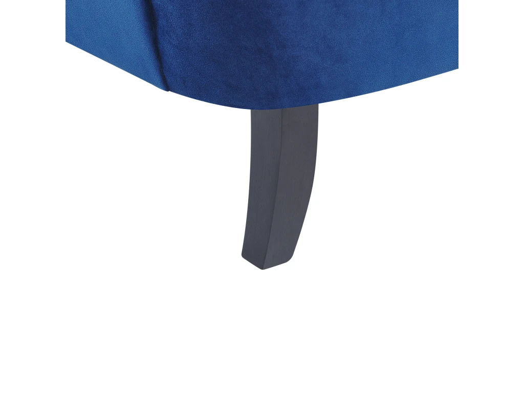 Fauteuil Style Chesterfield En Tissu Bleu Marine VIBORG II 9 Fauteuil Style Chesterfield En Tissu Bleu Marine VIBORG II – Image 9