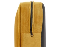 Fauteuil En Velours Jaune Moutarde CHESTERFIELD -Fauteuil Boutique fauteuil 16685595