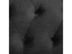 Fauteuil En Velours Noir CHESTERFIELD -Fauteuil Boutique fauteuil 16685695