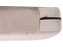 Fauteuil En Velours Taupe VIETAS -Fauteuil Boutique fauteuil 16686791