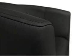 Fauteuil Cabriolet En Simili RANIN - Noir -Fauteuil Boutique fauteuil 174893