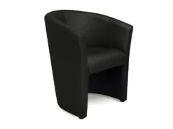 Fauteuil Cabriolet En Simili RANIN - Noir -Fauteuil Boutique fauteuil 174894