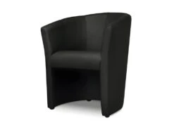 Fauteuil Cabriolet En Simili RANIN - Noir