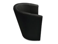 Fauteuil Cabriolet En Simili RANIN - Noir -Fauteuil Boutique fauteuil 174905