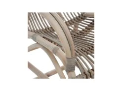 Rocking Chair Rotin Grisé - RICKY -Fauteuil Boutique fauteuil 17627077