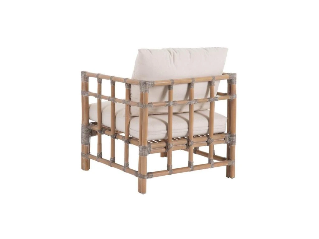 Fauteuil En Rotin Avec Coussin - PUREZA 4 Fauteuil En Rotin Avec Coussin - PUREZA – Image 4