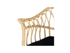 Fauteuil Rotin Naturel/Métal - VANILLA -Fauteuil Boutique fauteuil 17636613