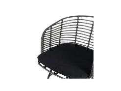 Fauteuil Rotin Gris/Métal - PAVY 10 Fauteuil Rotin Gris/Métal - PAVY -Fauteuil Boutique fauteuil 17636623