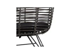 Fauteuil Rotin Gris/Métal - PAVY 11 Fauteuil Rotin Gris/Métal - PAVY -Fauteuil Boutique fauteuil 17636625