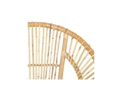 Fauteuil Arrondi Rotin Naturel/Métal - MAÏNA -Fauteuil Boutique fauteuil 17636635